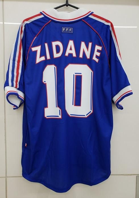 フランス代表 （H）☆1999 ジダン＃10