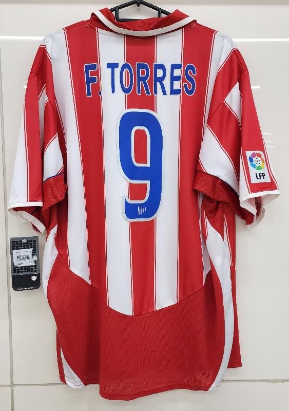 アトレティコ・マドリード（H）04/05 F,トーレス＃9 胸スポンサー
