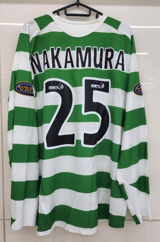 セルティック（H）06/07 長袖 中村俊輔＃25 SPLチャンピオン