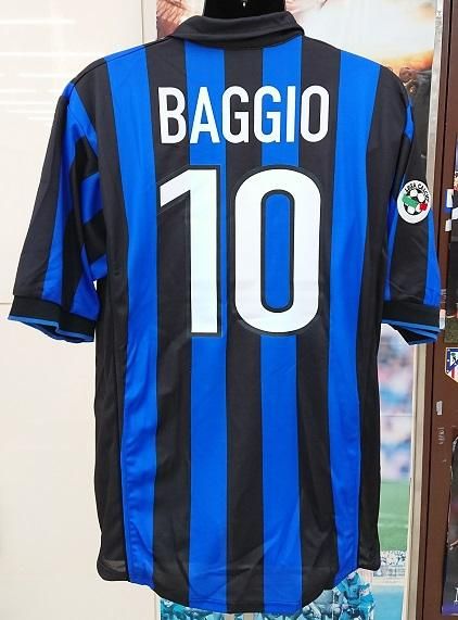 インテル（H）98/99 オールドレジェンドジャージ バッジョ＃10 +