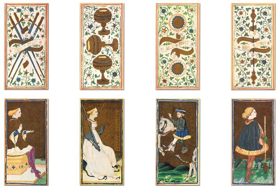 Visconti-Sforza tarot Piccolo ビスコンティ・スフォルツァ・タロット