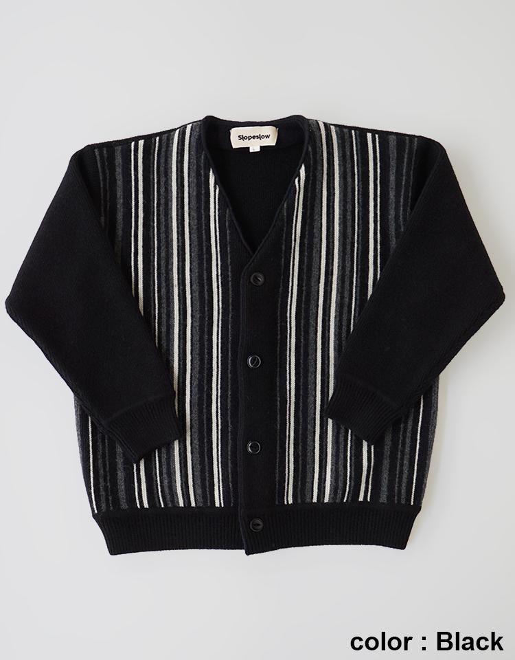 Slopeslow】LINKS STRIPES CARDIGAN｜kink online shop