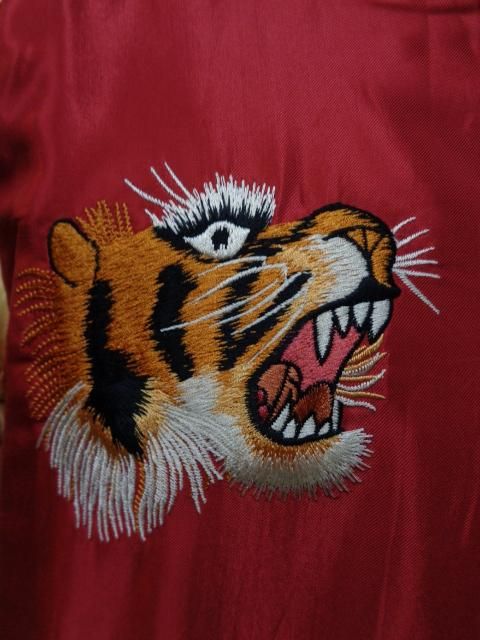 テーラー東洋 スカジャン ”EAGLE” × ”BLUE TIGER” TT15790-170 ワイン