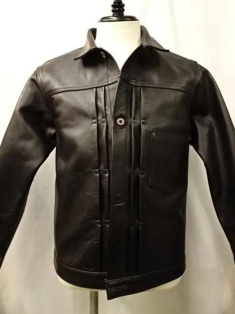 ジェラード 44レザージャケット ホースハイド JP94409 ブラック - ザ