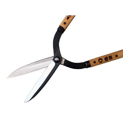 492：佐助 刈込鋏じぞう型 5寸刃【樫柄455mm】 - 植木鋏・刈込鋏