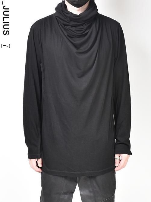 JULIUS[ユリウス] / GORDINI COWL NECK CUT＆SEWN カウルネック