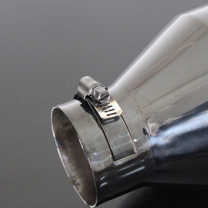 全面改良】 RAV4 XA50型 マフラーカッター 114mm ブラック 耐熱