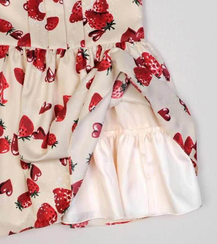 Berry Kiss ジャンスカ | 可愛いひざ丈スカート - MILK MILKBOY