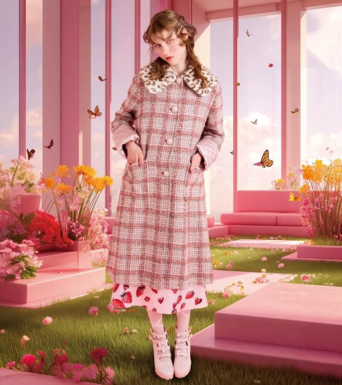 ローブ コート | 上品ツイードコート - MILK MILKBOY OFFICIAL ONLINE