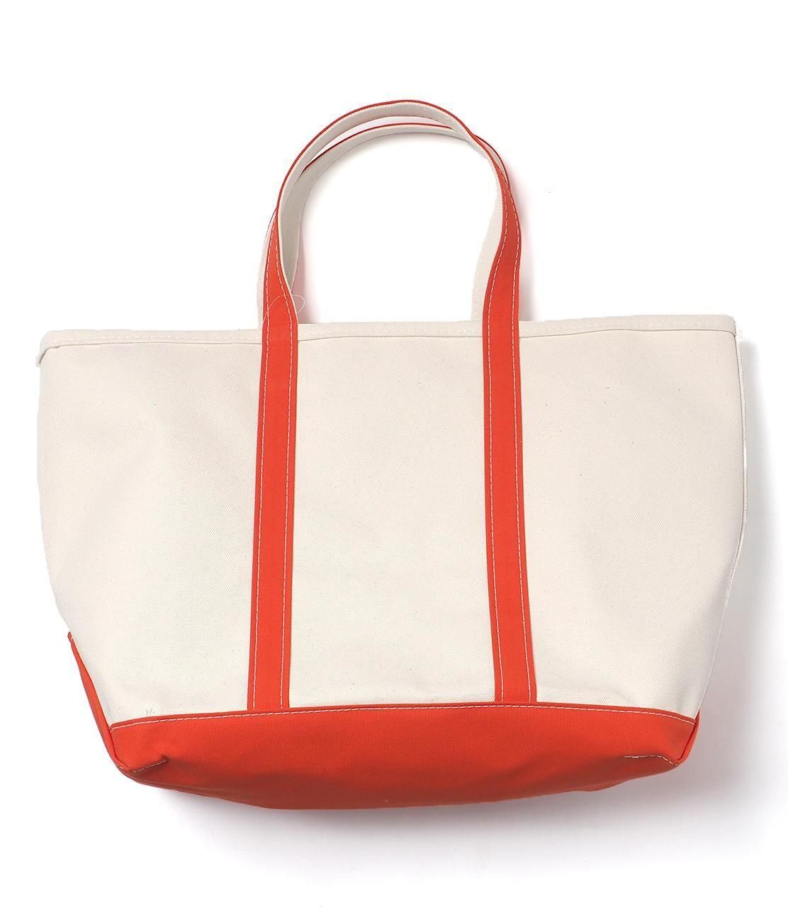 L.L.Bean】BOAT&TOTE BAG OPEN TOP LARGE - ORANGE エルエルビーン