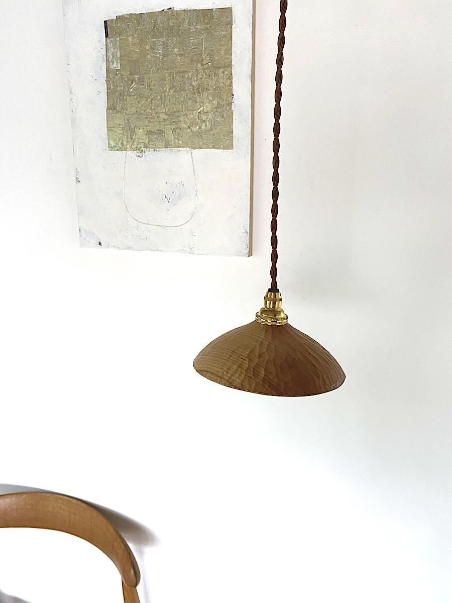 ランプシェード 15cm・山桜・LED／渡邊浩幸 - 木と根 kitone