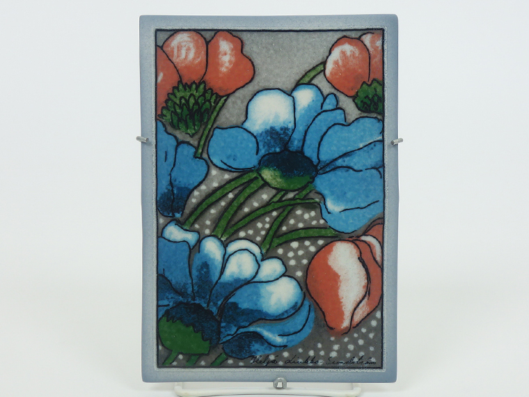 ARABIA/アラビア ヘルヤ・リウッコ=スンドストロムの陶板 Sinista ja