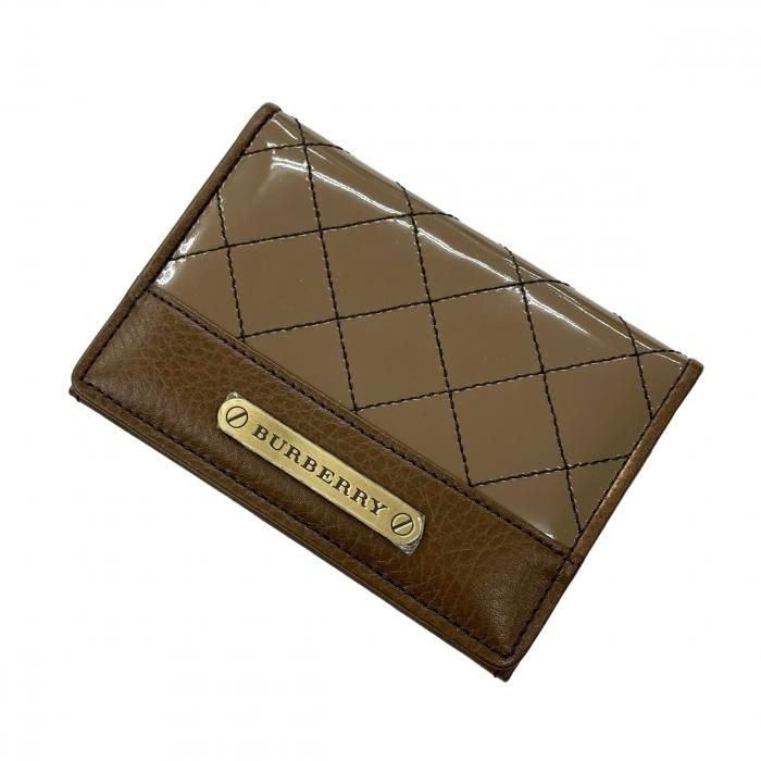 新品】【アウトレット品】 BURBERRY バーバリー 名刺入れ カードケース
