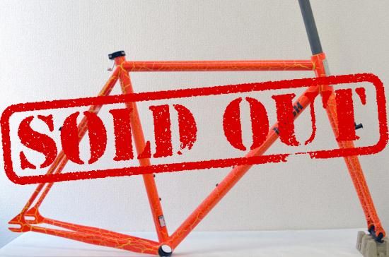 Mash Steel Frameset Lava Orange / マッシュ スチール フレームセット