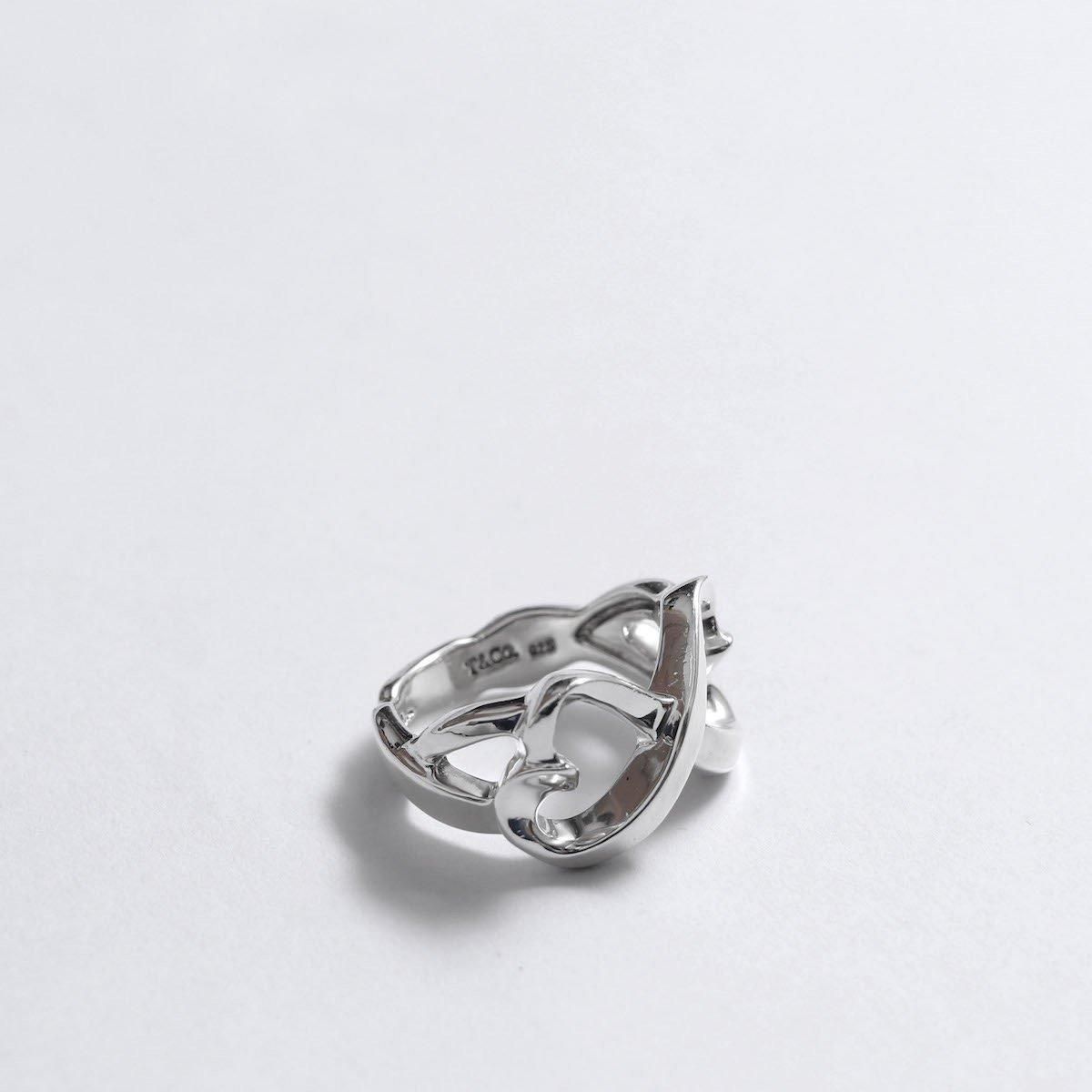 レディース] 1990s~ オールド ティファニー ダブルラビングハート