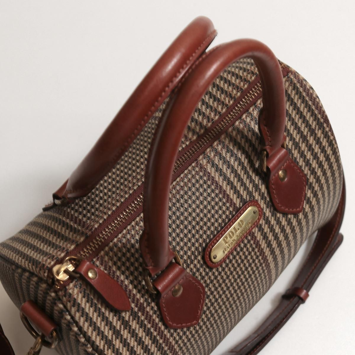 レディース] ヴィンテージ ラルフローレン ボストンバッグ 2way