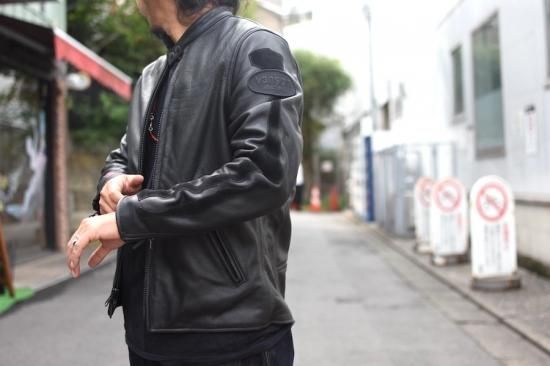 バンソン ( vanson ) Encinitas 別注 black bone single riders