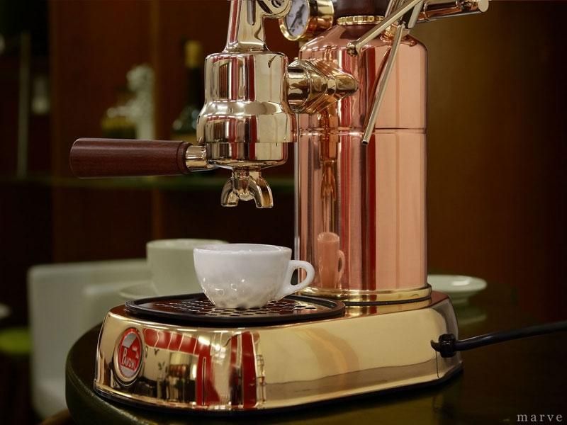 la Pavoni ラ・パボーニ ”PROFESSIONAL” PRG 銅＆24金ボディ - marve