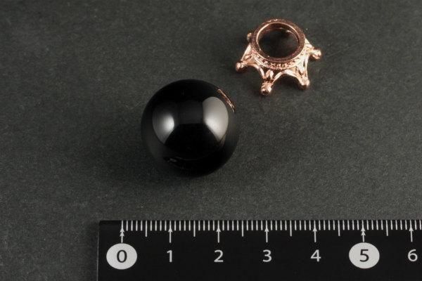 黒水晶(モリオン) 丸玉 20.5mm｜天然石丸玉 通販のキラリ石