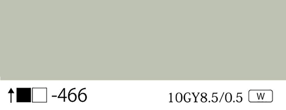 日塗工旧番号466 マンセル10GY8.5/0.5 - 塗料の日塗工・マンセル値の色