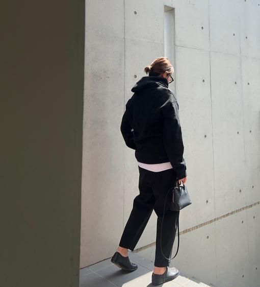 ▫️受注製作【2025 AW CollectionふわもちパンツAW/ブラック】 - JULYNINE