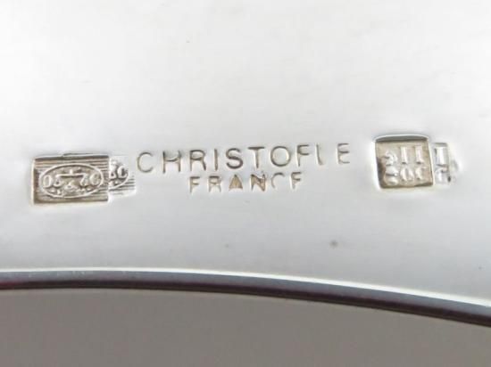 クリストフル トレイ ○ シェル 貝型 シルバー トレー プレート 小皿