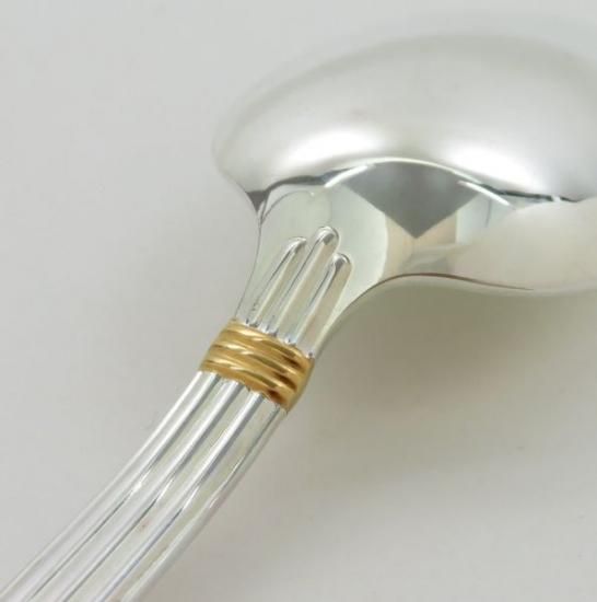 クリストフル スプーン ○ アリアゴールドリング コーヒー スプーン