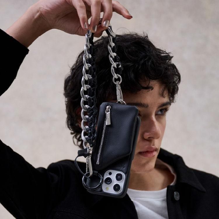 cadenas zipphone case | iPhone15Pro / brown - ajew