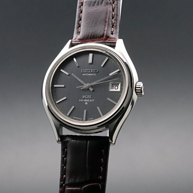 1971年製 アンティーク キング セイコー 5625-7120 ハイビート グレー