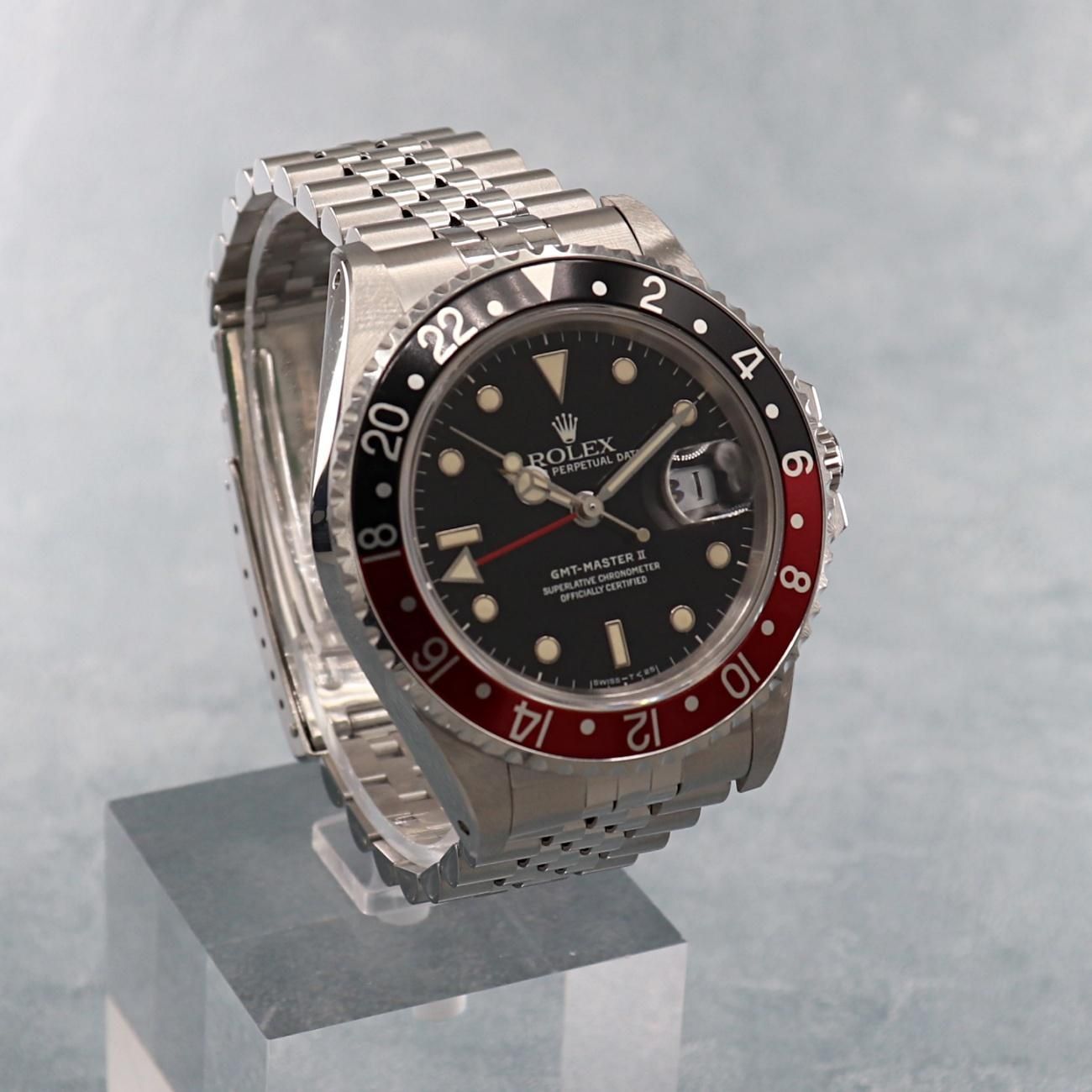 1987年 ヴィンテージ 黒赤ベゼル ロレックス 16760 GMTマスターⅡ R番