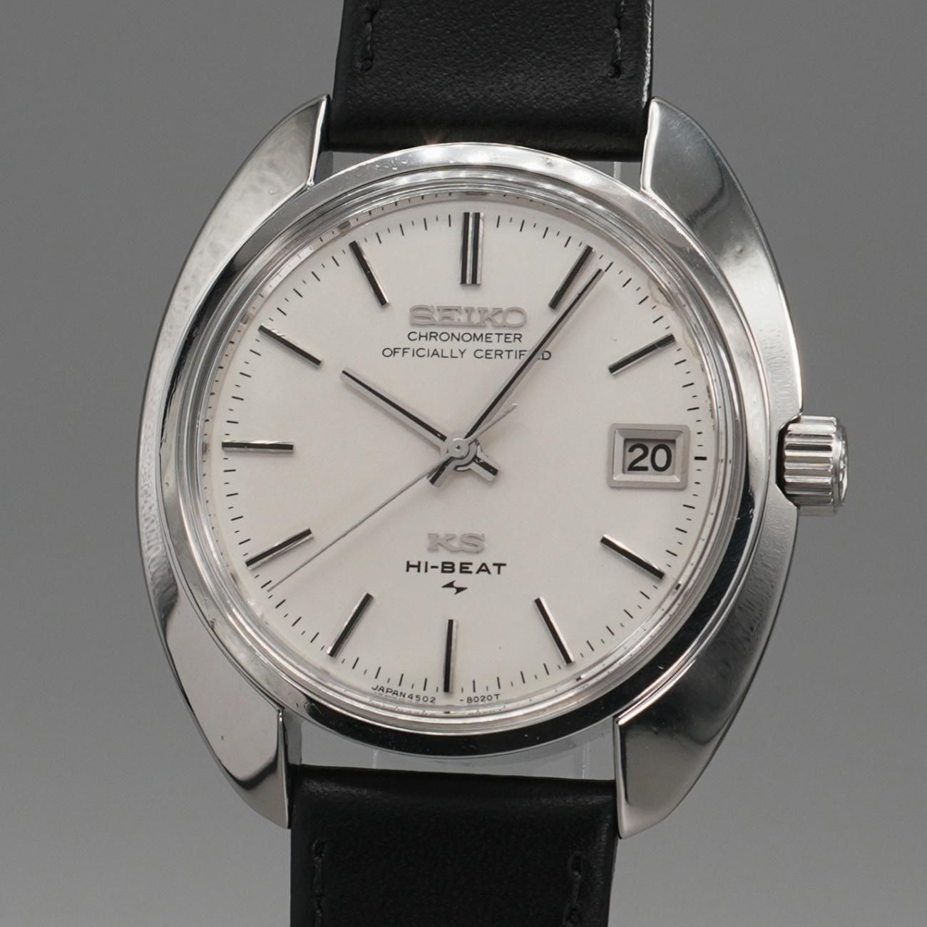 1971年 アンティーク キングセイコー ハイビート 4502-8010 クロノ