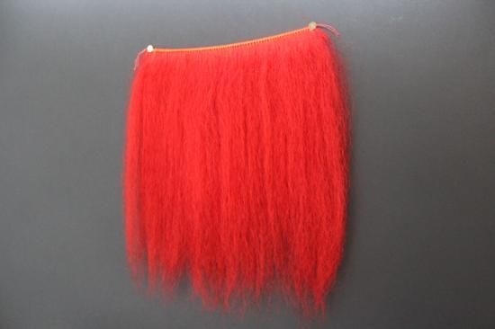 しゃぐま毛 赤 40cm丈 - 獅子舞のオカダオンラインショップ