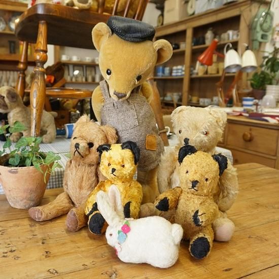 イギリス ヴィンテージ ぬいぐるみ テディベア スーティーベア 22cm