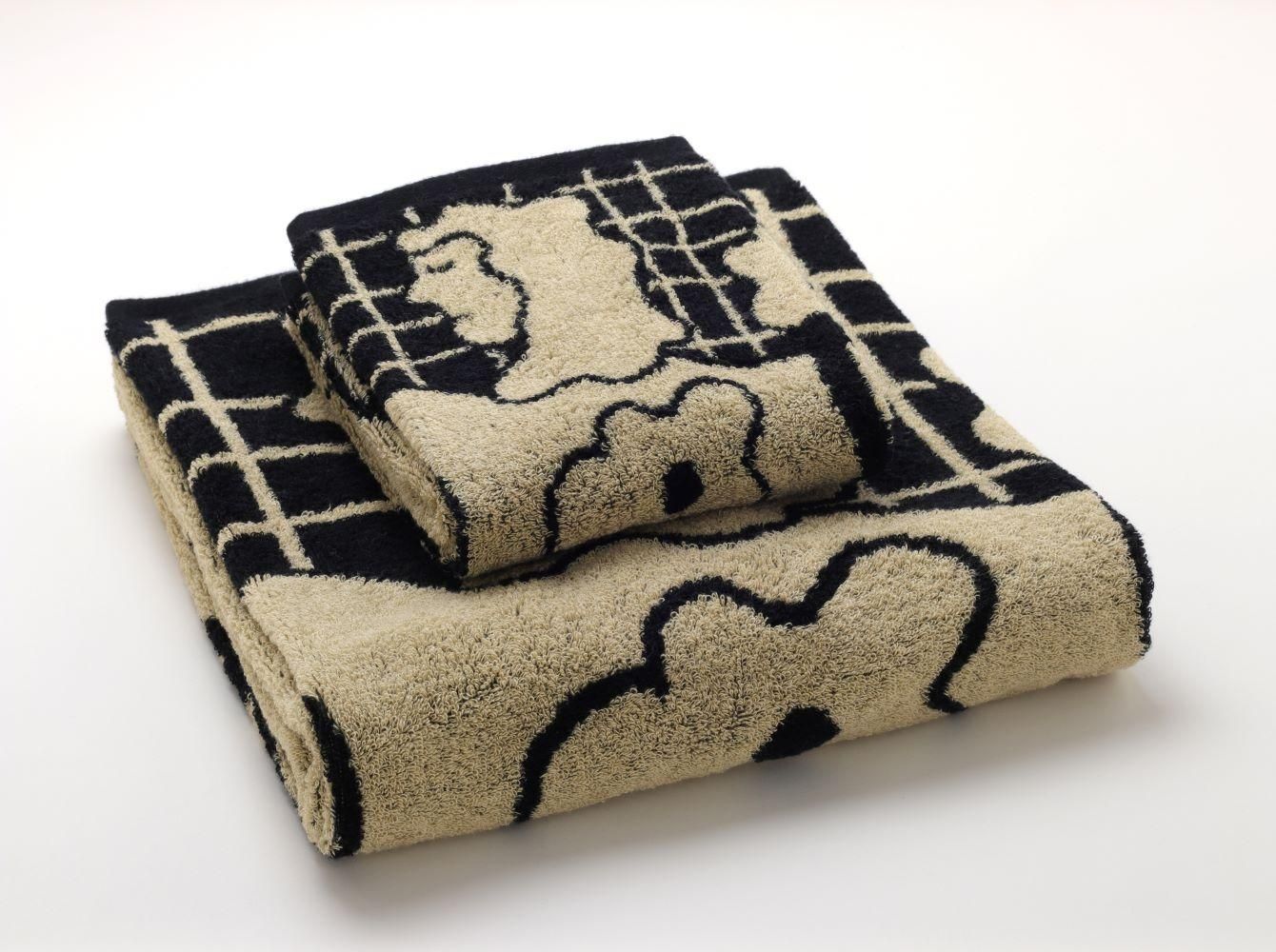 BUNCH OF FLOWERS フェイスタオル norahi x WATANABE PILE - 渡辺