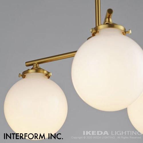 Riquet 3 （ホワイト） リケー3 ペンダントライト ｜ インターフォルム