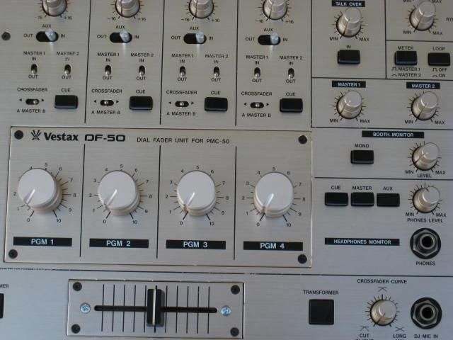 VESTAX PMC-50A 全ロータリーフェーダー新品良品パーツ交換品