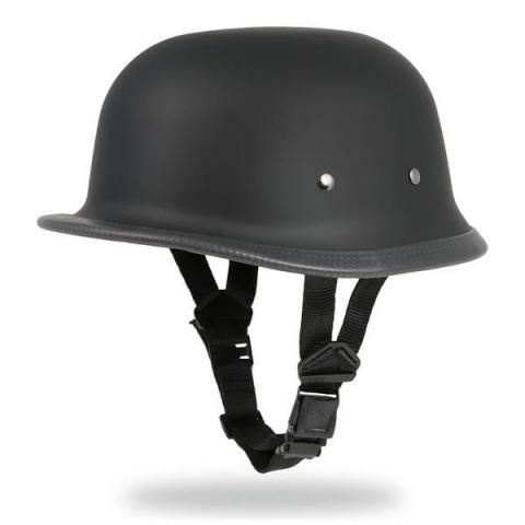 GERMAN HALF HELMET ジャーマンハーフヘルメット マットブラック