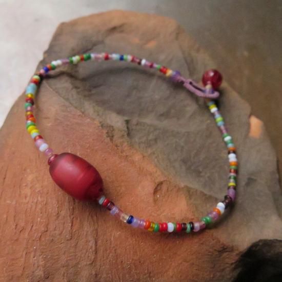 サンブル ＆ クリスマスビーズ ブレスレット - 東京・神楽坂