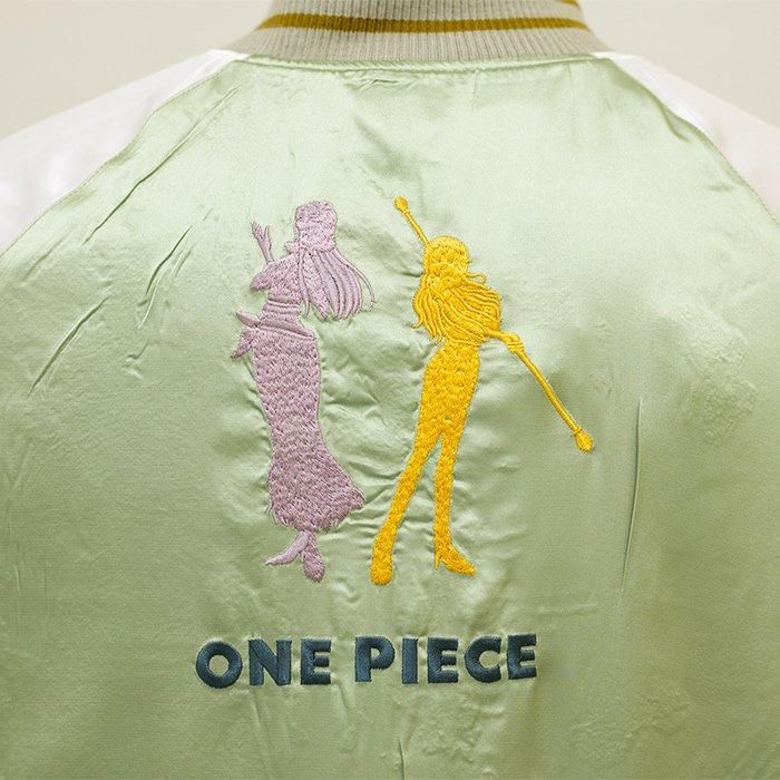 ONE PIECE ナミ・ロビン 総刺繍 リバーシブル スカジャン