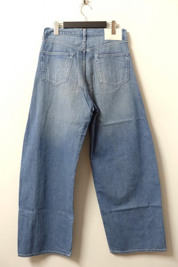 ssstein(シュタイン)/DEFORMATION WIDE DENIM JEANS/INDIGO 通販