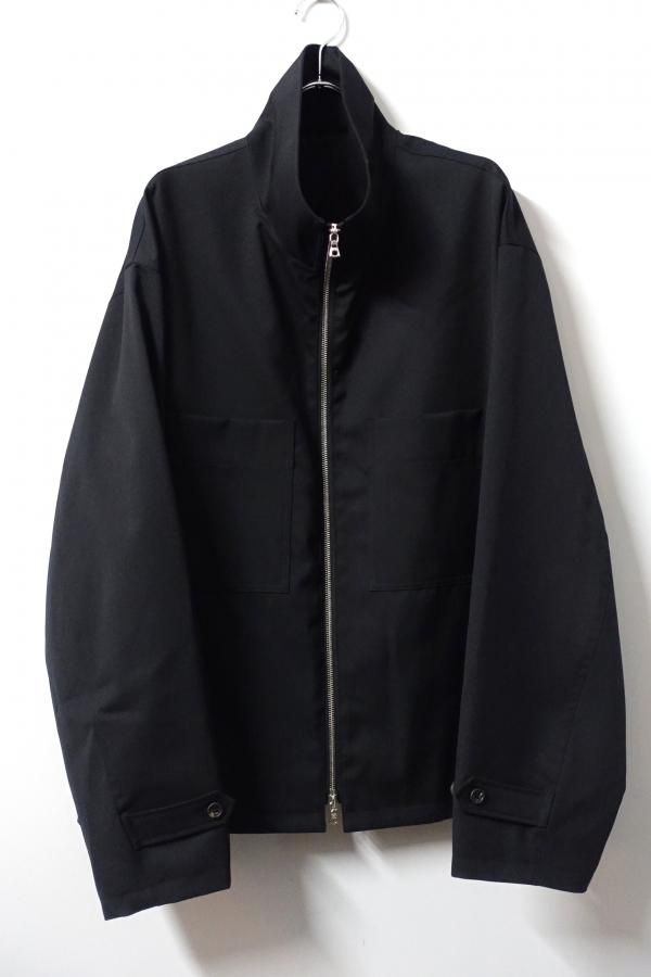 ssstein(シュタイン)/DRIZZLER ZIP UP JACKET/BLACK 通販 取り扱い