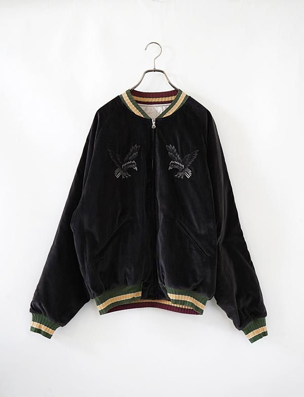 KAPITAL - 別珍 スーベニアJKT(カラスとドクロ) - BLUE NEON