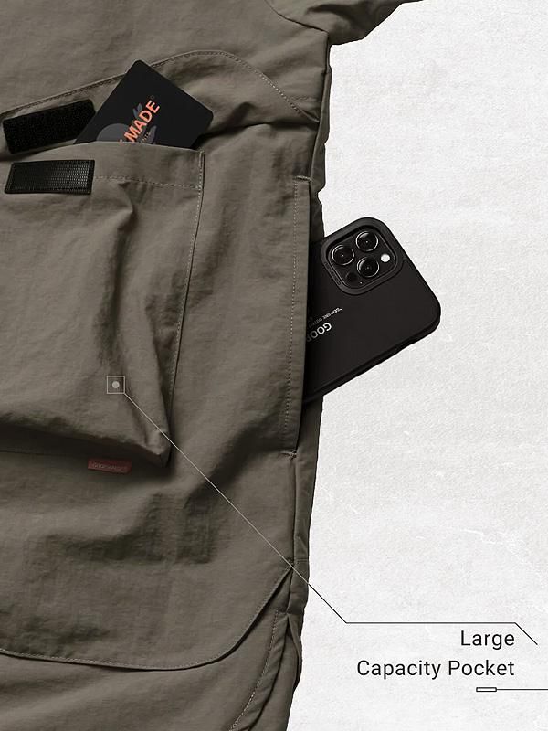 GOOPiMADE - グーピーメイド - “TS-03“ TWO-WAY FUNCTIONAL SHIRTS