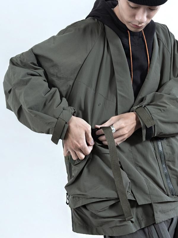 GOOPiMADE - “VO-01“ Tech Utility Kimono Jacket - SHINKIROU1.0