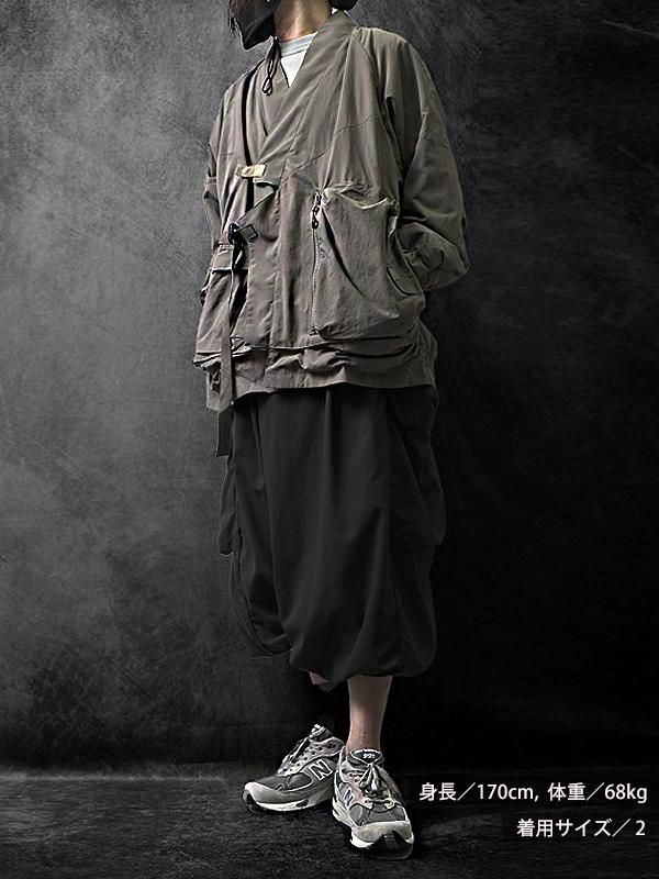 GOOPiMADE - “VO-01“ Tech Utility Kimono Jacket - SHINKIROU1.0