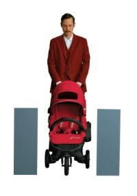 付属品あり】AIRBUGGY COCO PREMIER赤 ベビーカー 付属品あり