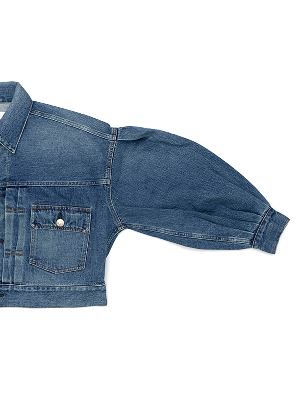 BALLOON SLEEVE DENIM JACKET/TYPE2-バルーンスリーブデニムジャケット