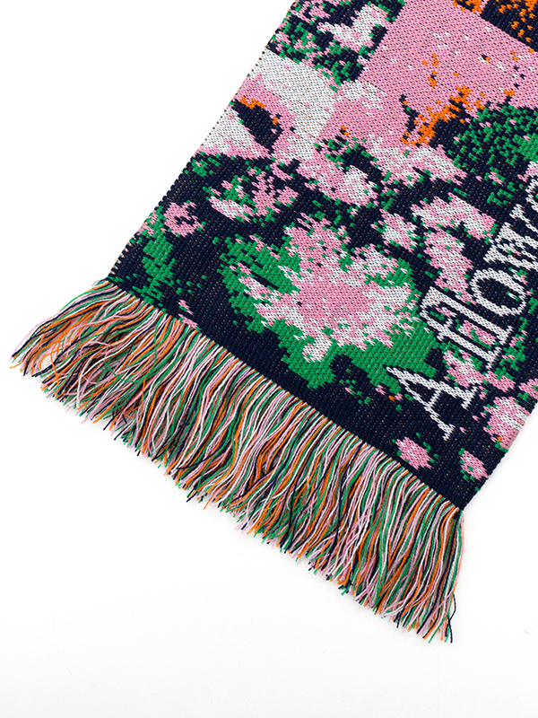 Pink oeil scarf-ピンクオイユスカーフ-MONTMARTRE NEW YORK
