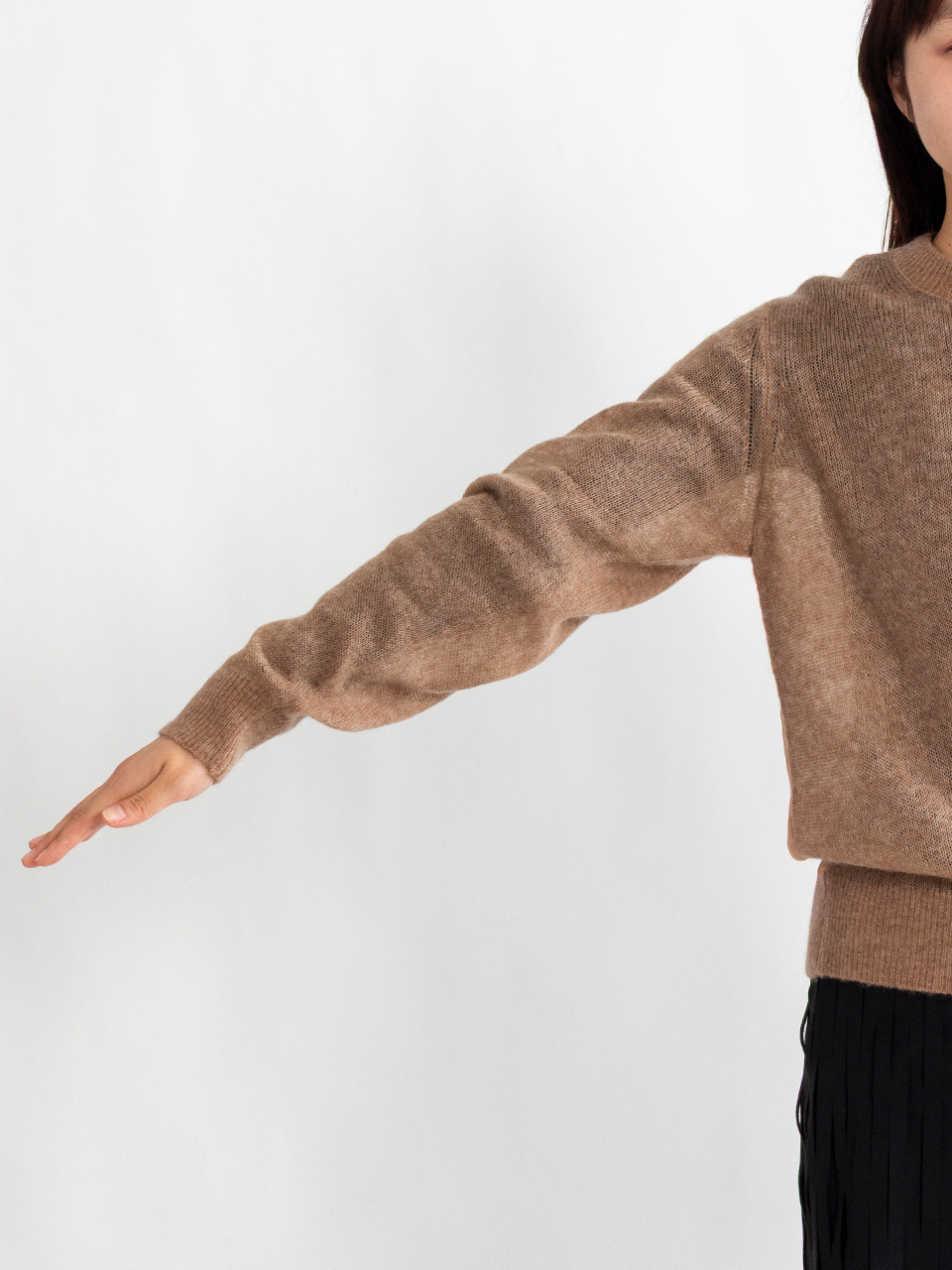 C/S SWEATER コットンシルクセーター HYKE（ハイク）通販| st company