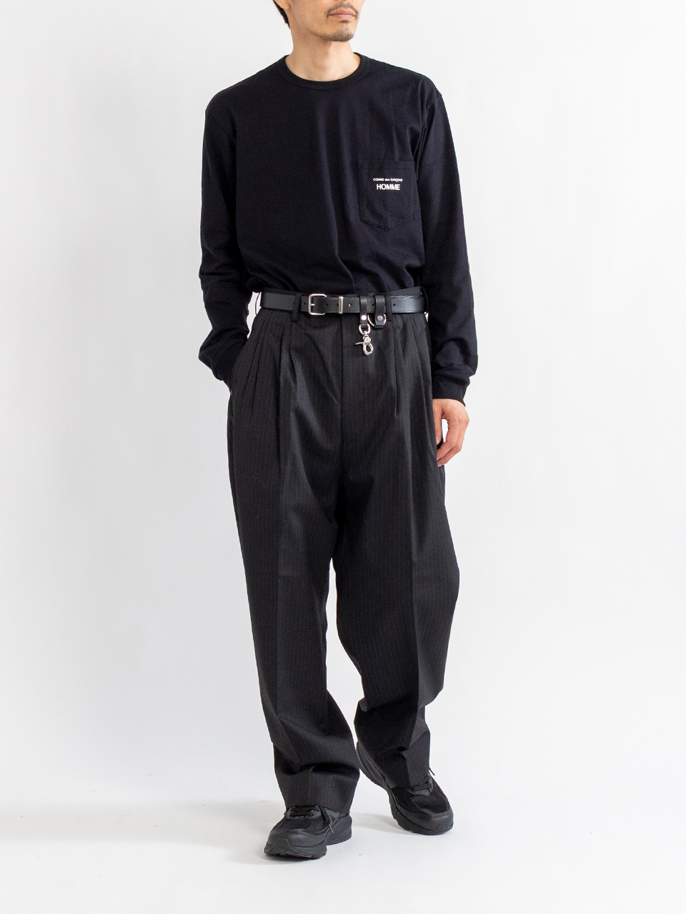 Leather belt-レザーベルト-COMME des GARCONS HOMME(コムデギャルソン